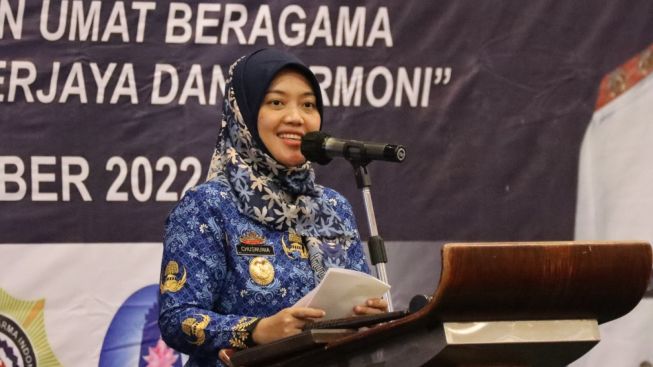 Buka Rapat Koordinasi FKUB se-Provinsi Lampung,Wagub Chusnunia Berharap Kerukunan Terpelihara