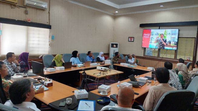 APINDO Lampung Bersama CCEP Indonesia dan IIB Darmajaya Kunjungi LLDikti Palembang
