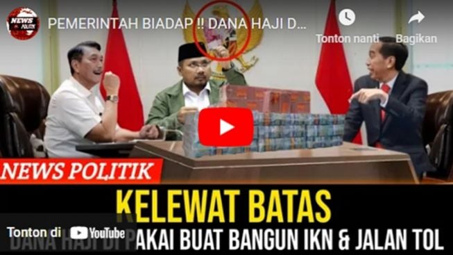 CEK FAKTA: Geger Biaya Haji Diusulkan Naik, Ternyata Akibat Dana Dipakai Bangun Tol dan IKN, Benarkah?