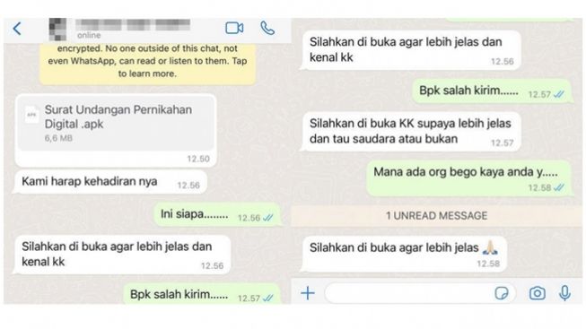 Waspada! Pembobol Rekening Cari Mangsa Berkedok Link Undangan Nikah, Sekali Klik Bikin Uang Ludes