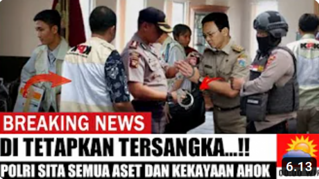 CEK FAKTA: Ahok Dimiskinkan Usai Ditetapkan Jadi Tersangka Korupsi, Benarkah?