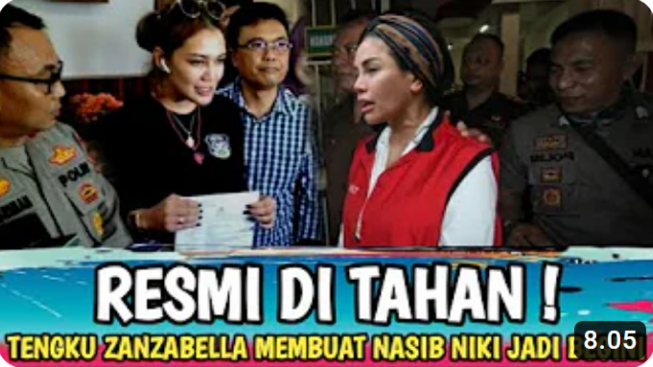 CEK FAKTA: Tengku Zanzabella Berhasil Jebloskan Nikita Mirzani ke Penjara, Benarkah?
