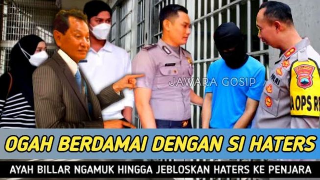 CEK FAKTA: Ayah Rizky Billar Murka sampai Jebloskan Haters Anaknya ke Penjara, Benarkah?