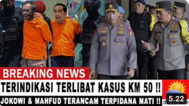 CEK FAKTA: Benarkah Jokowi dan Mahfud MD Terancam Jadi Terpidana Mati Gegara Terlibat dalam Kasus KM 50?