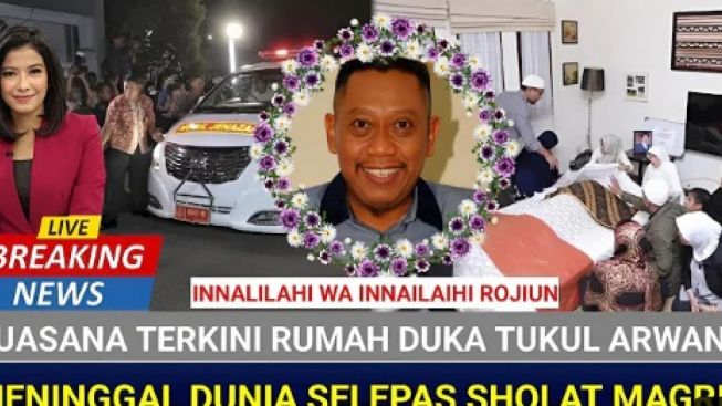 CEK FAKTA: Innalillahi, Begini Kondisi Terkini Rumah Duka Tukul Arwana