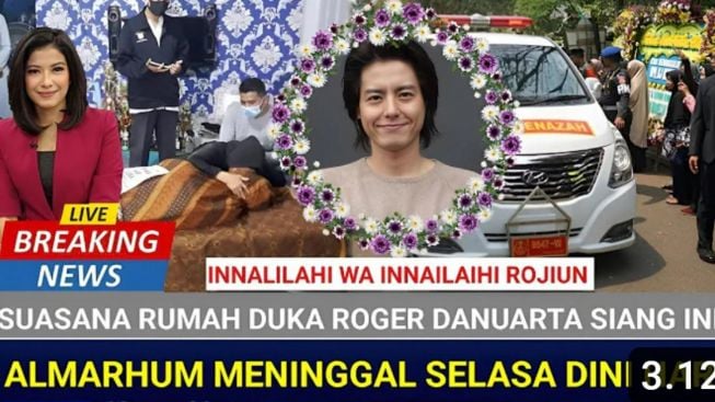 CEK FAKTA: Innalillahi! Jenazah Roger Danuarta Tiba di Rumah Duka, Tangis Cut Meyriska Pecah