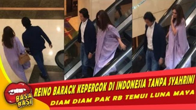 CEK FAKTA: Benarkan Isu Ceraikan Syahrini, Reino Barack Kepergok Gandeng Luna Maya di Indonesia?