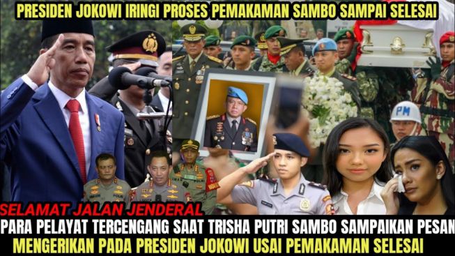 CEK FAKTA: Anak Ferdy Sambo Sampaikan Pesan Rahasia ke Presiden Jokowi Usai Pemakaman, Bikin Pelayat Tercengang