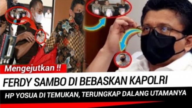 CEK FAKTA: Indonesia Kena Prank, Kapolri Resmi Bebaskan Ferdy Sambo dan Ungkap Dalang Sebenarnya