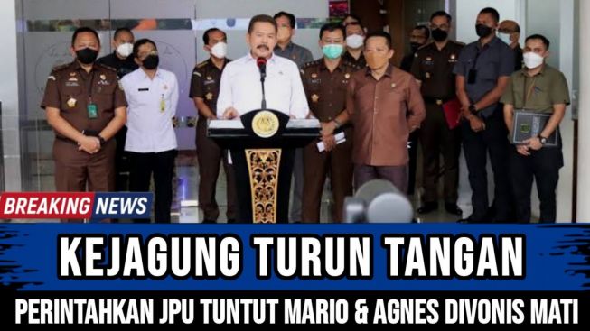 CEK FAKTA: Kejagung Turun Tangan! Jaksa Diminta Hukum Mati Mario Dandy dan Agnes
