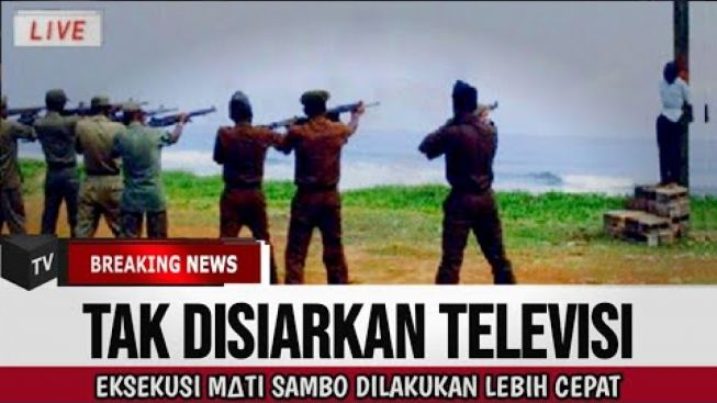 CEK FAKTA: Tak Disiarkan Di TV! Eksekusi Mati Ferdy Sambo Dipercepat ...