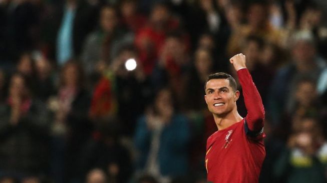Portugal vs Liechtenstein 4-0, Ronaldo Cetak Rekor Baru dan Pelatih Timnas Sukses Perdana