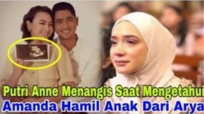 CEK FAKTA: Putri Anne Berurai Air Mata Benarkan Amanda Manopo Hamil Anak Arya Saloka