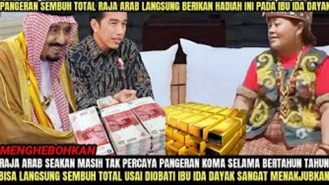 CEK FAKTA: Ida Dayak Dihadiahi Rumah Sakit Oleh Raja Arab