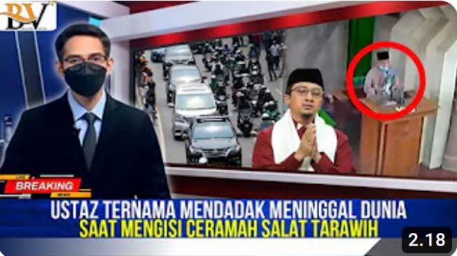 CEK FAKTA: Innalillahi, Ustaz Yusuf Mansur Meninggal Dunia Saat Isi Ceramah Tarawih, Benarkah?