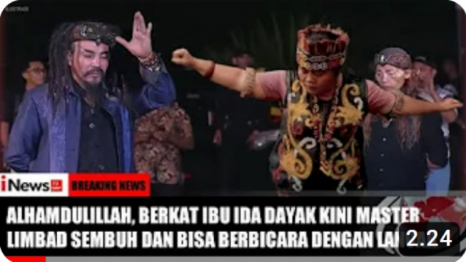 CEK FAKTA: Master Limbad Akhirnya Bisa Bicara Setelah Dapat Ramuan Ibu Ida Dayak