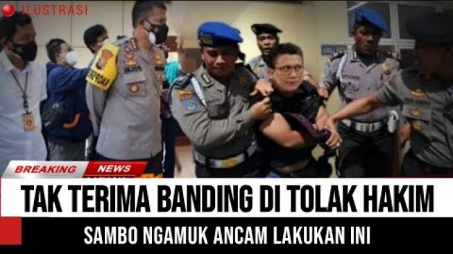 CEK FAKTA: Tak Terima Banding Ditolak Hakim, Ferdy Sambo Berontak Ancam Lakukan Hal Ekstrem