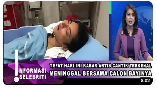 CEK FAKTA: Seorang Artis Cantik Pemain Sinetron  Tanah Air Wafat Bersama Calon Bayinya