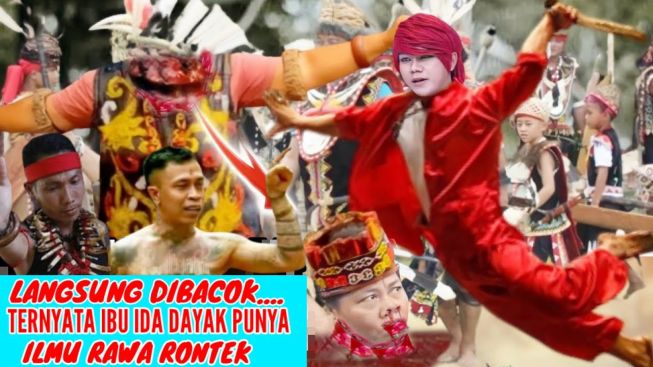 CEK FAKTA: Lehernya Dibacok Pesulap Merah, Ibu Ida Dayak Langsung Keluarkan Ilmu Rawa Rontek