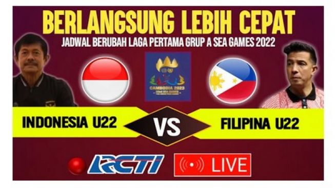 CEK FAKTA: Jadwal Sepak Bola Indonesia vs Filipina di SEA Games 2023