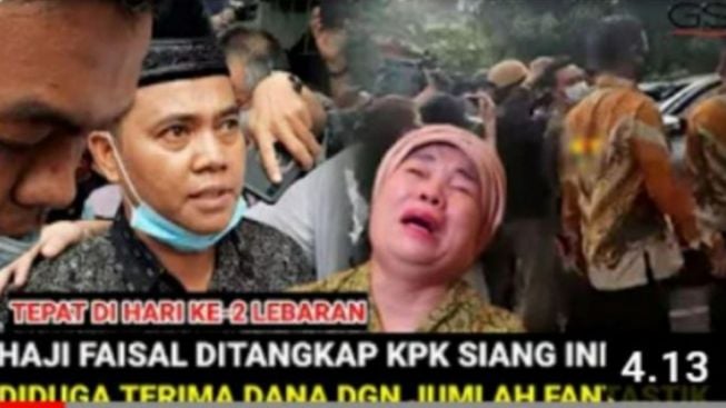 CEK FAKTA: Hari Kedua Lebaran, Haji Faisal Digelandang karena Tuduhan Terima Aliran Dana Besar?