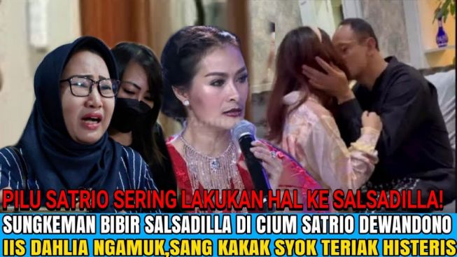 Cek Fakta Bibir Salsadillla Dicium Satrio Dewandono Saat Sungkeman