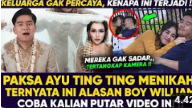 CEK FAKTA: Boy William dan Ayu Ting Ting Menikah Diam-Diam, Bila Kabar Benar Mengapa Mesti Disembunyikan?