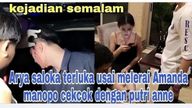CEK FAKTA: Amanda Manopo dan Putri Anne Cekcok, Arya Saloka Terluka saat Melerai