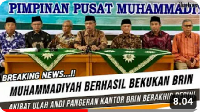 CEK FAKTA: LBH Muhammadiyah Resmi Bekukan BRIN