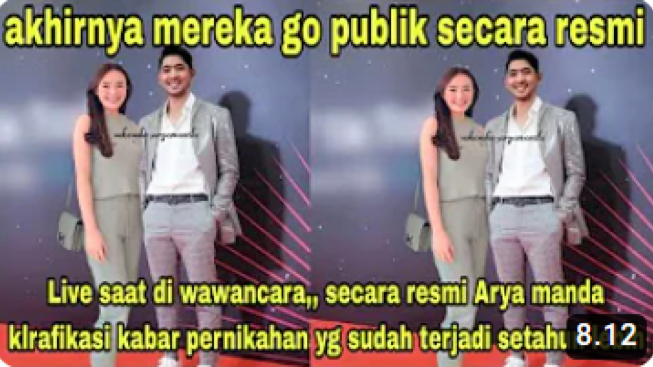 CEK FAKTA: Akhirnya Arya Saloka dan Amanda Manopo Go Public, Klarifikasi Kabar Pernikahan, Benarkah?