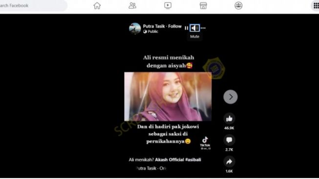 CEK FAKTA: Asib Ali Bhire Pemuda Viral asal India yang Temui Pacar di Sulawesi Kini Menikah dan Undang Presiden Joko Widodo?