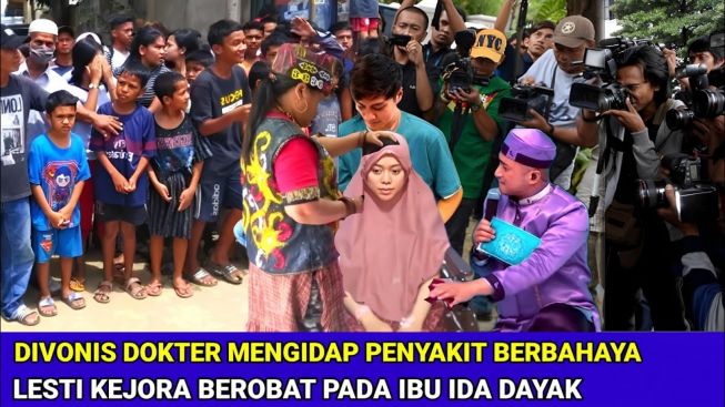 CEK FAKTA: Divonis Mengidap Penyakit Berbahaya, Lesti Kejora Berobat ke Ibu Ida Dayak