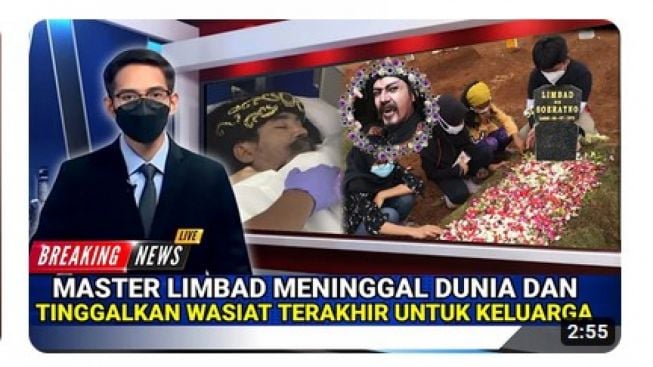 CEK FAKTA: Master Limbad Pergi Beristirahat Selamanya, Tinggalkan Wasiat untuk Keluarga?