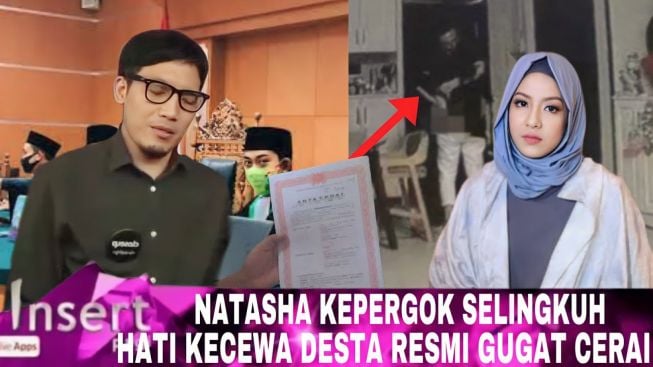 CEK FAKTA: Tangis Desta Pecah Usai Resmi Gugat Cerai dan Pergoki Natasha Rizki Selingkuh