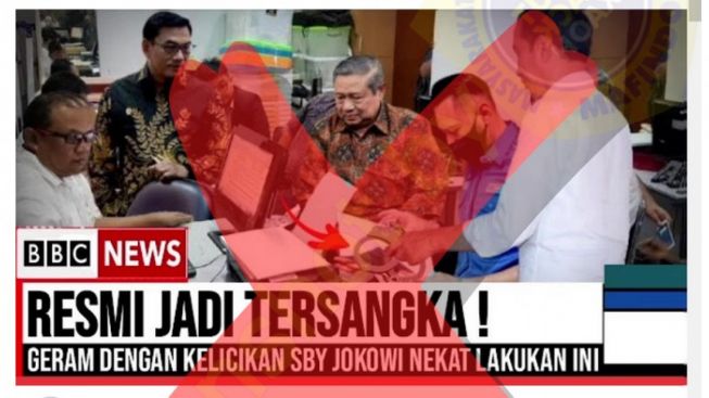CEK FAKTA: Presiden Joko Widodo Nekat Melakukan Hal Ini Kepada SBY?