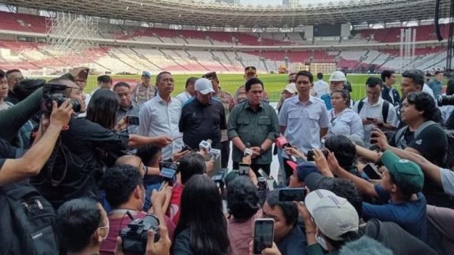 Erick Thohir Ancam Persija dan PSM Karena Tak Lepas Pemain ke Timnas, Emang Bisa Klub Bikin Stadion Besar?
