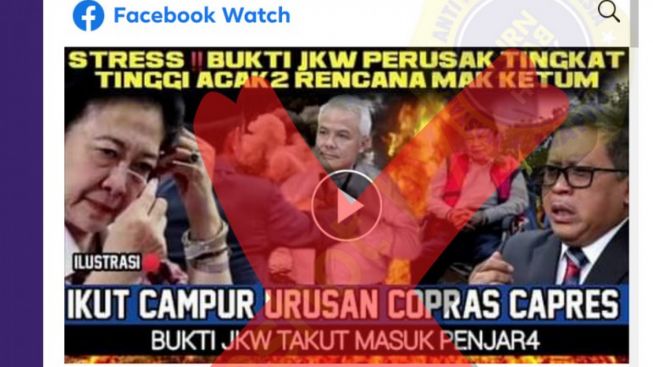 CEK FAKTA: Benarkah Presiden Joko Widodo Lakukan Tindakan Ini Kepada Ketua Umum PDIP Megawati Soekarnoputri?