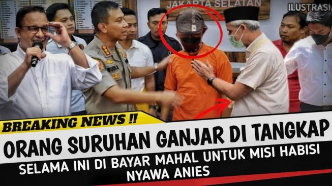 CEK FAKTA: Ganjar Pranowo Main Curang, Suruh Orang Lain Habisi Nyawa Anies