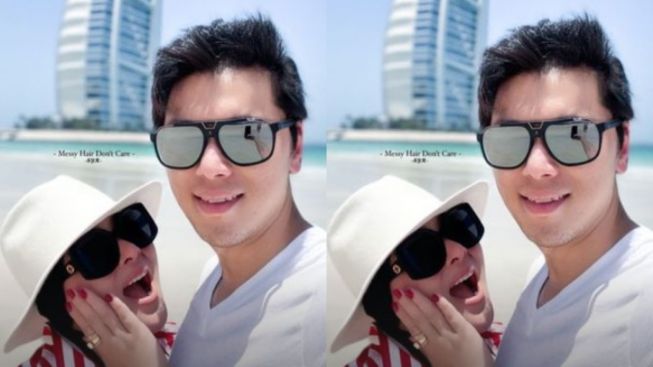 Jalan-jalan Bareng Reino Barack dan Ponakan, Perut Syahrini Jadi Sorotan: Semoga Beneran