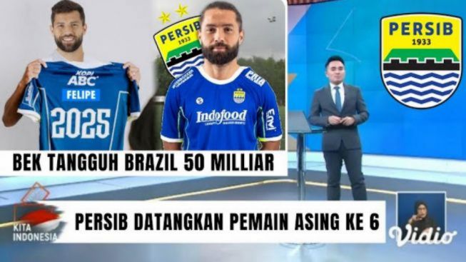 CEK FAKTA: Rogoh Kocek Rp 50 Miliar! Persib Kontrak Mantan Pemain Bertahan Timnas Brazil