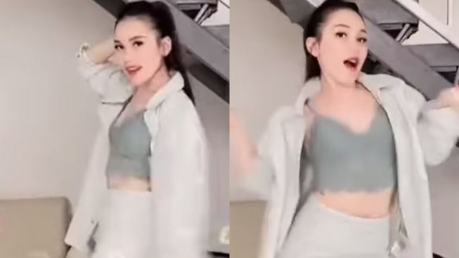Ngakak! Gaya Ayu Ting Ting Niru Haters Dirinya Sendiri: Gibahin Diri Sendiri