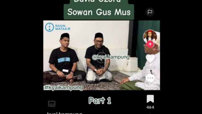 Anaknya Sudah Bisa Duduk Bersila, Jonathan Latumahina Ajak David Ozora Sowan Gus Mus dan Jelaskan Kondisinya Pakai Bahasa Jawa