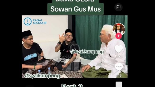 Terungkap, Jonathan Latumahina Bawa David Ozora kepada Gus Mus Tujuannya Bukan Sowan Semata