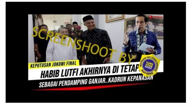 CEK FAKTA: Benarkah Ganjar Pranowo Meminang Habib Luthfi Sebagai Calon ...