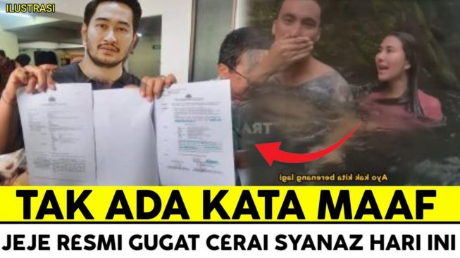 CEK FAKTA: Jeje Govinda Resmi Gugat Cerai Syahnaz Hari Ini!