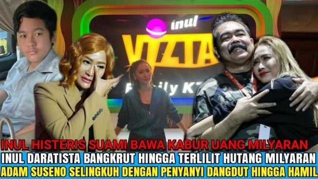 CEK FAKTA: Inul Daratista Bangkrut! Uang Rp 17 Miliar Lenyap Dibawa Kabur Adam Suseno dan Selingkuhannya