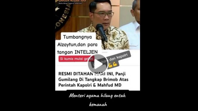 CEK FAKTA: Benarkah Panji Gumilang dari Pondok Pesantren Al Zaytun Ditangkap atas Perintah Mahfud MD dan Kapolri?