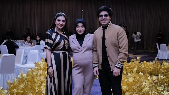 Datang ke Acara Ulang Tahun Rizky Billar, Outfit Aurel Hermansyah Jadi Omongan: Ketat Banget