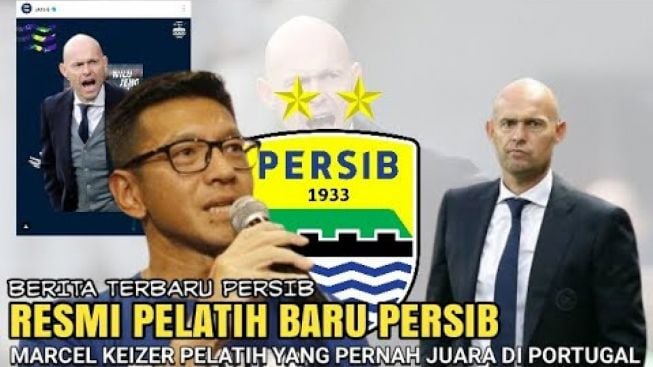 Gegara Kalah Lawan PSM Makassar, Persib Bandung Langsung Tunjuk Marcel Keizer Jadi Pelatih, Benarkah?