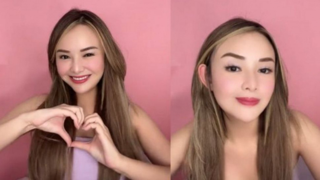 Benarkah Tadi Malam, Amanda Manopo Terciduk Pakai Baju Kemeja Arya Saloka?